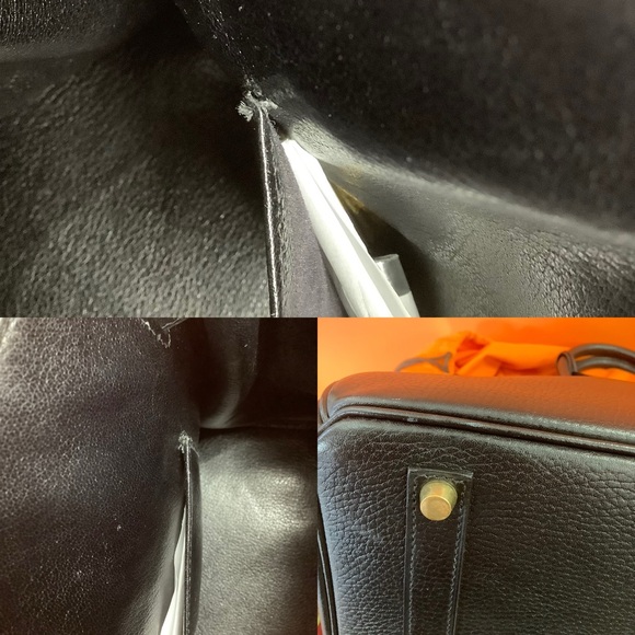 Black Birkin 35 - Picture 14 of 14